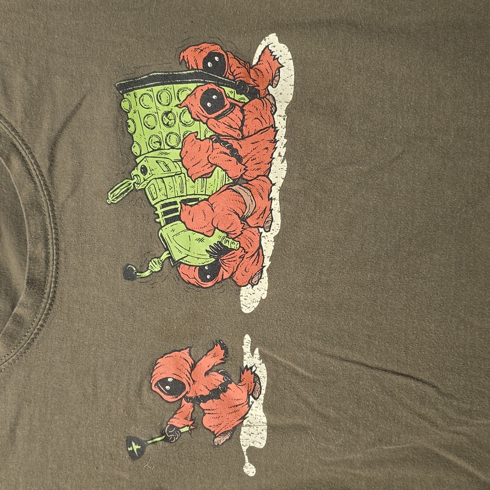 Star Wars Doctor Who crossover Tee Fury t-shirt